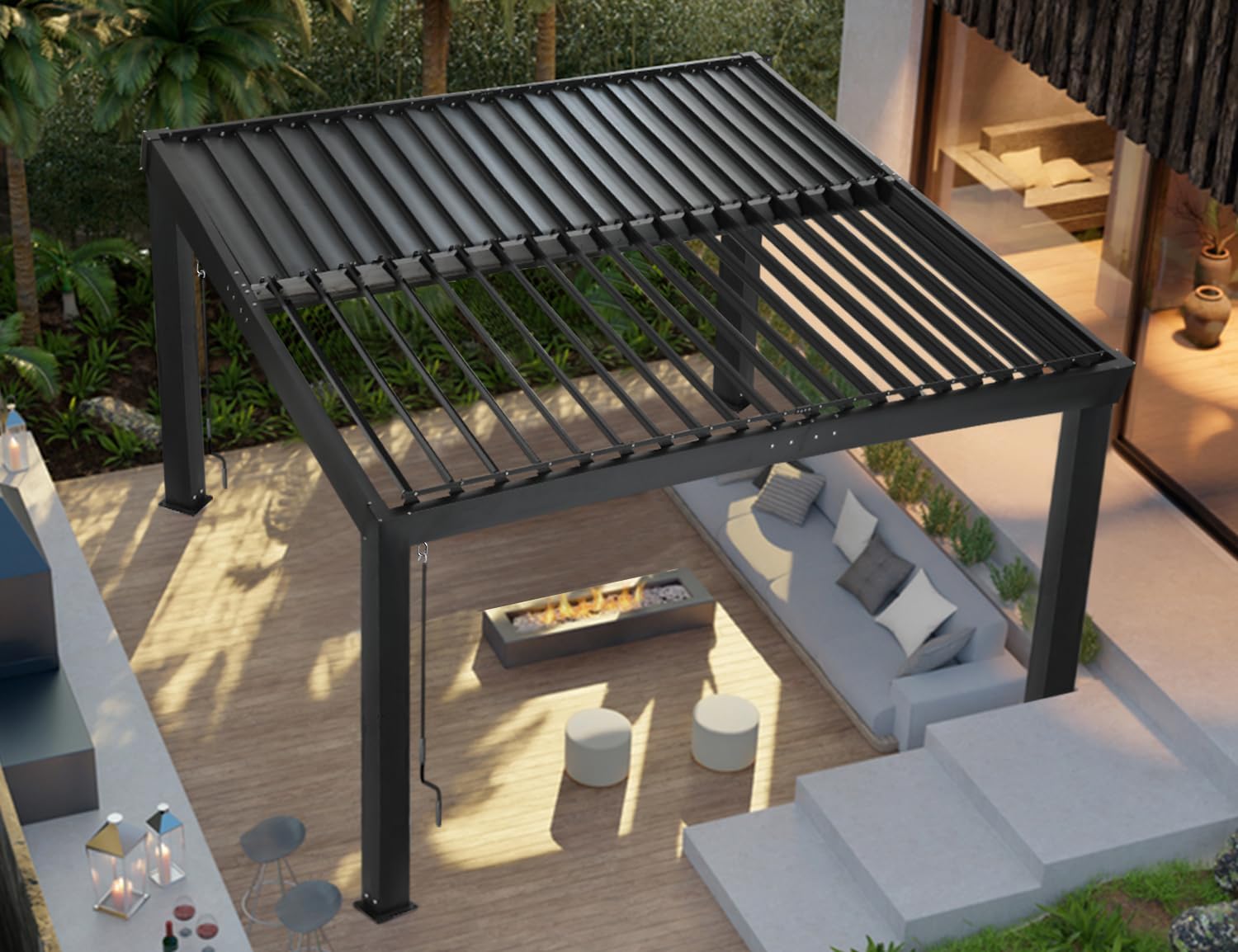 Pergola Louvers | Infinity Choice | Interior & Exterior Design Company ...