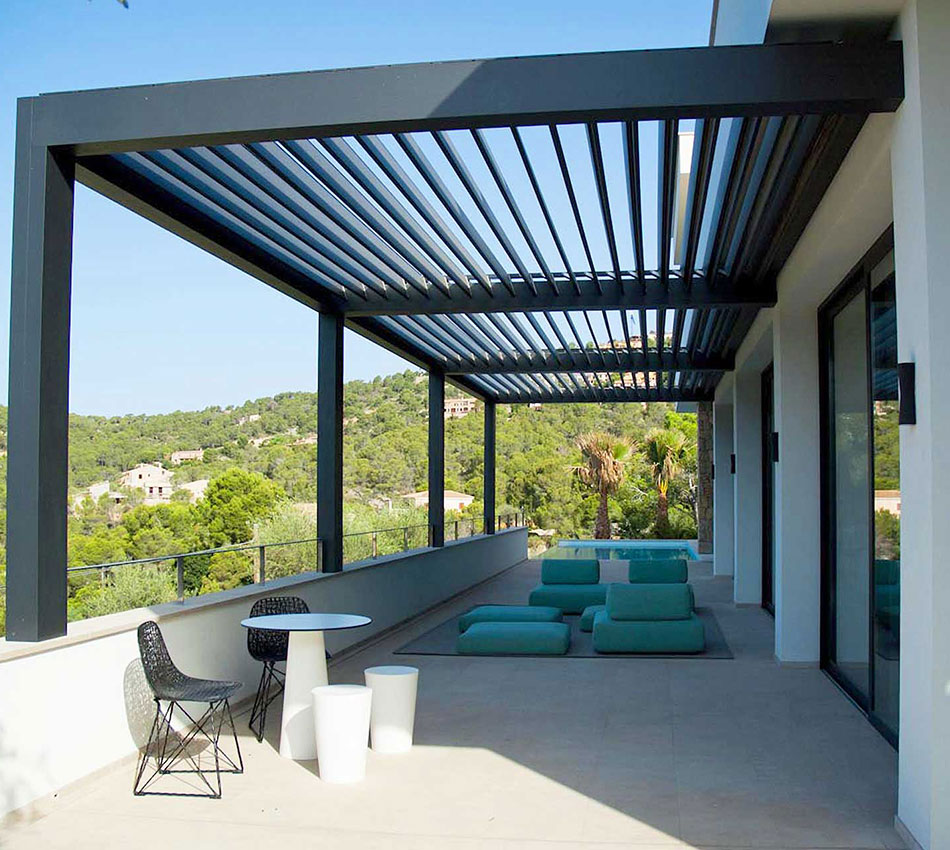 Pergola Louvers | Infinity Choice | Interior & Exterior Design Company ...